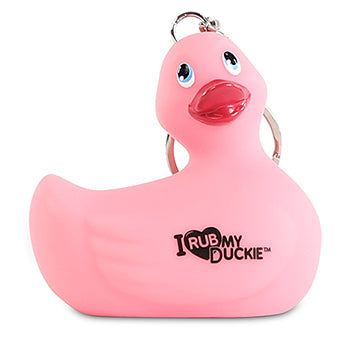 porte-cles-canard-i-rub-my-duckie-rose-big-teaze-toys
