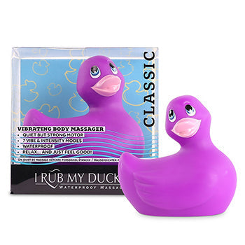Canard Violet Classique Big Teaze Toys | Canard vibrant I Rub My Duckie 2.0 Canard de Bain Canard Violet Classique Big Teaze Toys | Canard vibrant I Rub My Duckie 2.0 Canard de Bain