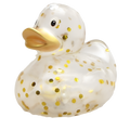 Klassische Ente mit Goldglitter