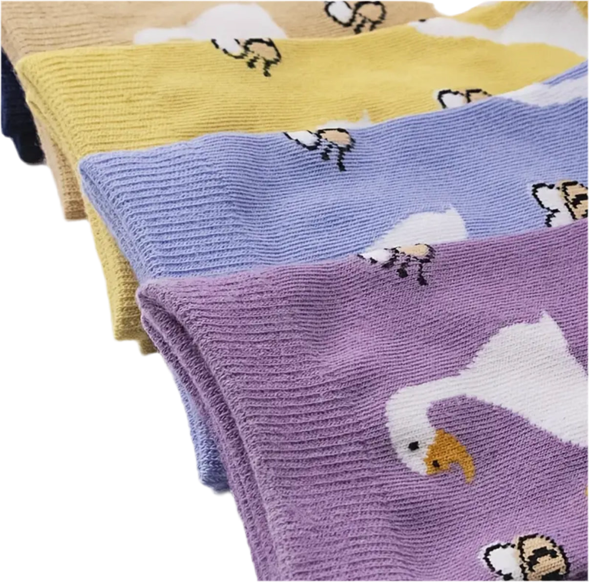 chaussettes-canards-et-abeilles-mr-colvert