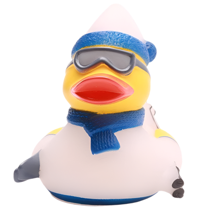 Canard Skieur Bleu