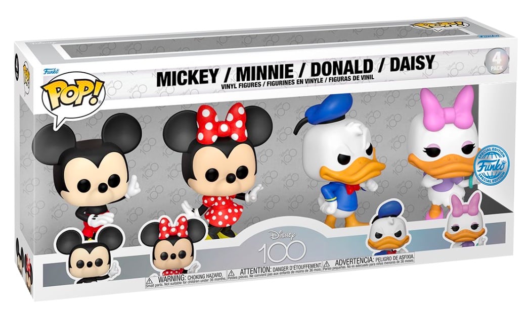 FUNKO POP ミッキー&フレンズ 4体セット Disney Mickey & Friends 4-PACK (Special Edition) – Canard de Bain