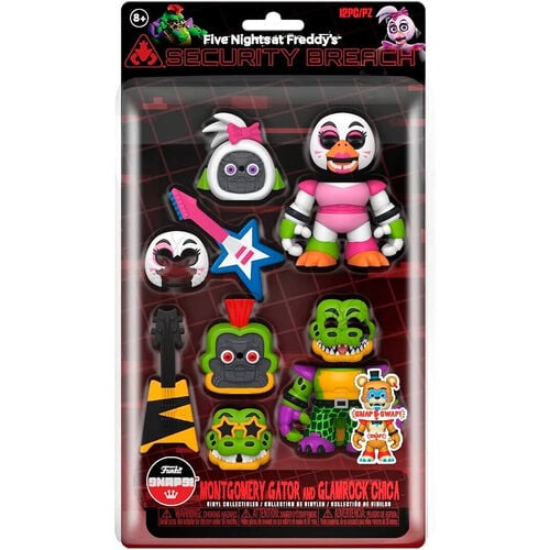 FNAF Glamrock Chica & Gator Double Snap Pack Funko