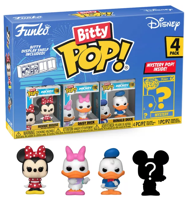 Bitty Pop! Disney 4er-Pack Serie 2