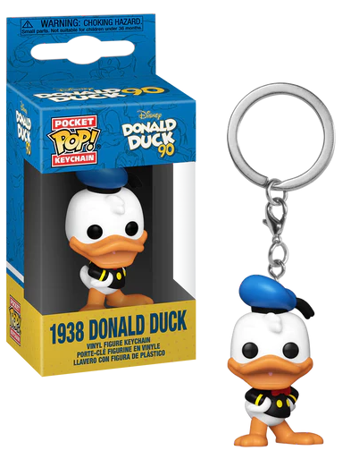 DONALD DUCK 90TH Pocket Pop Keychains Donald Duck (1938)