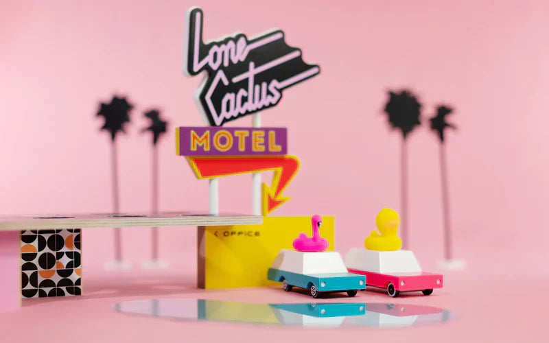 Candycar World Wooden Car - Yellow Duck