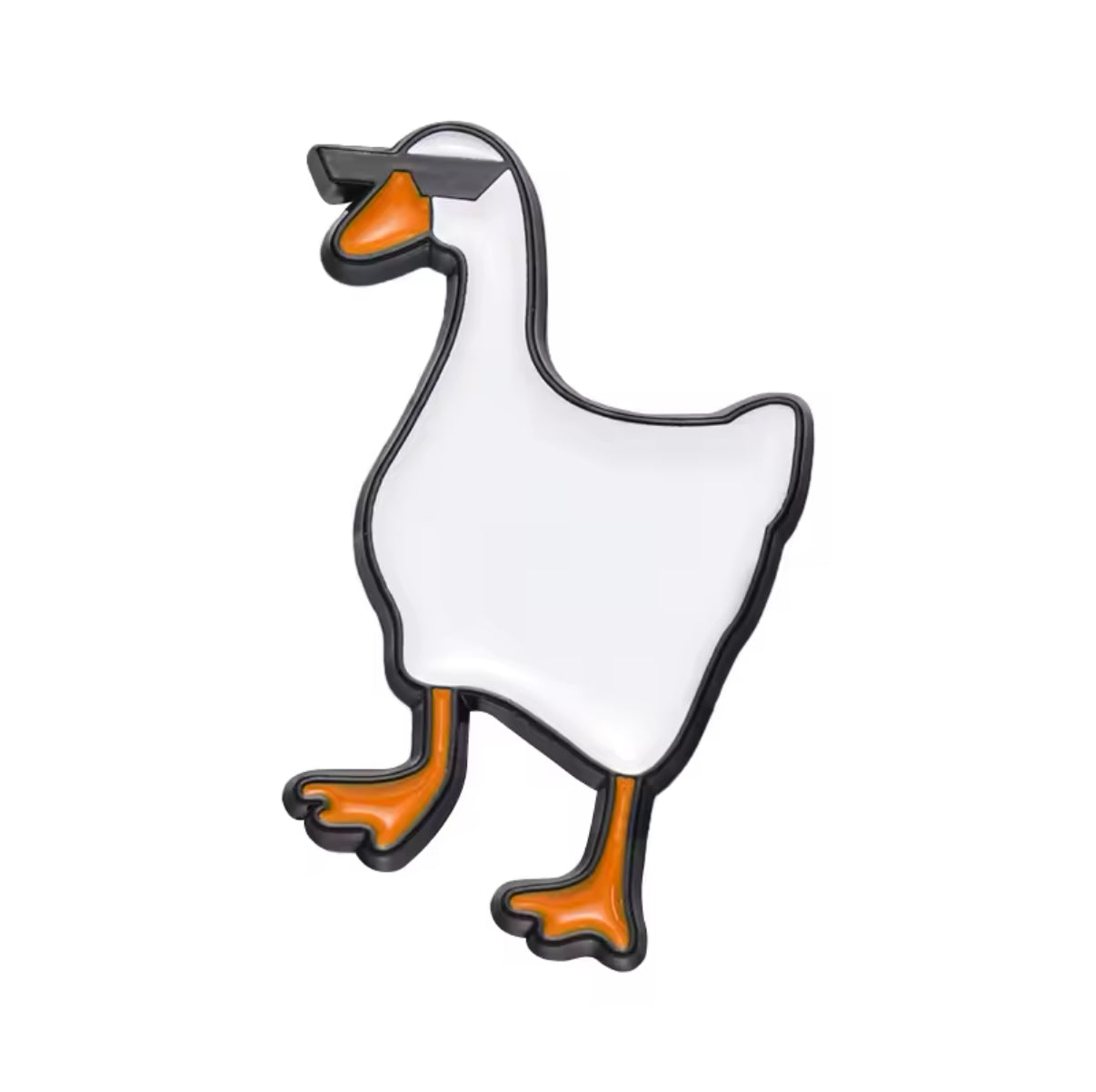 Thug Life White Duck Pin
