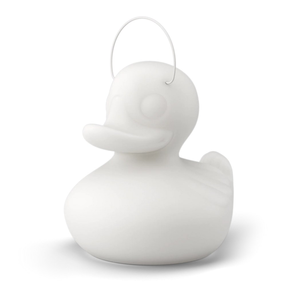 Entenlampe „Die Enten-Enten-Lampe“ Weiß (XL)
