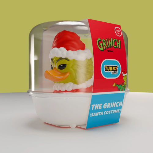 Grinch-Ente als Weihnachtsmann (Mini-Edition)