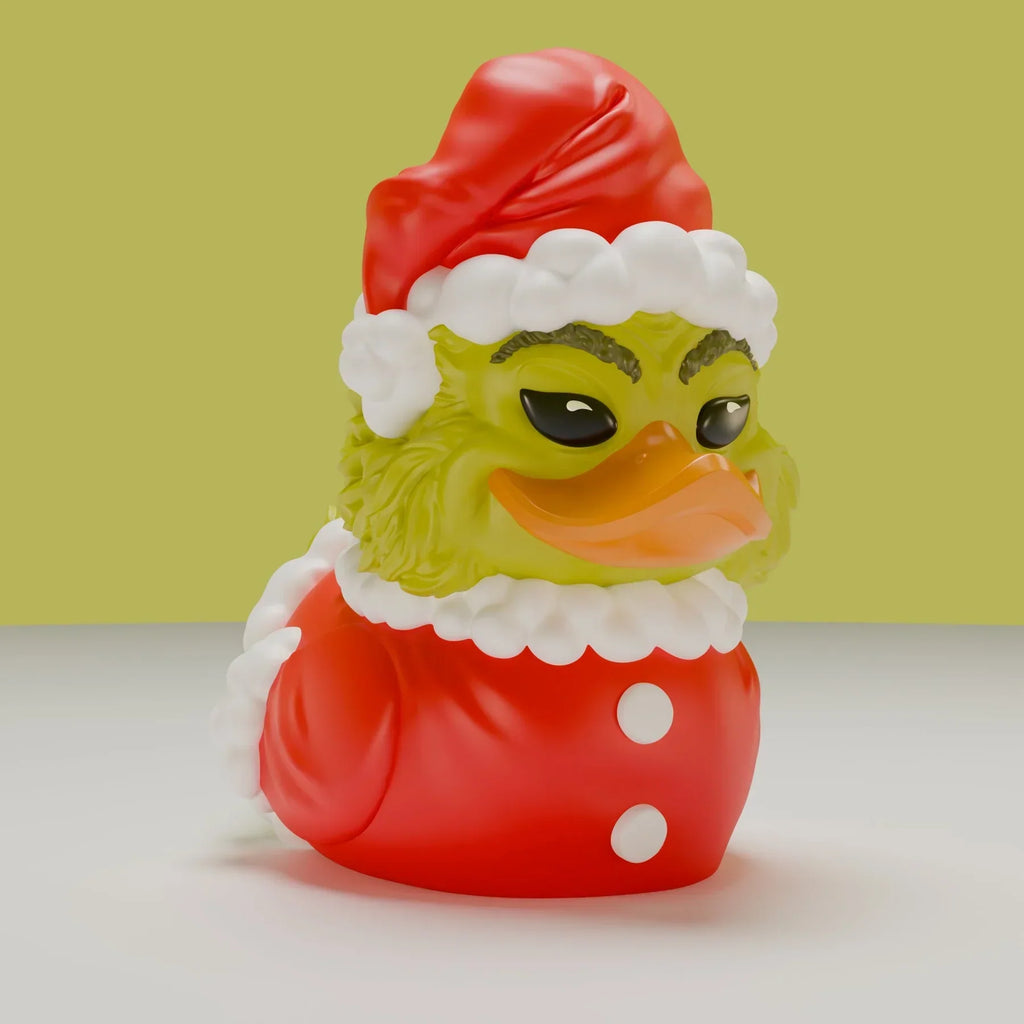 Grinch-Ente als Weihnachtsmann (Mini-Edition)