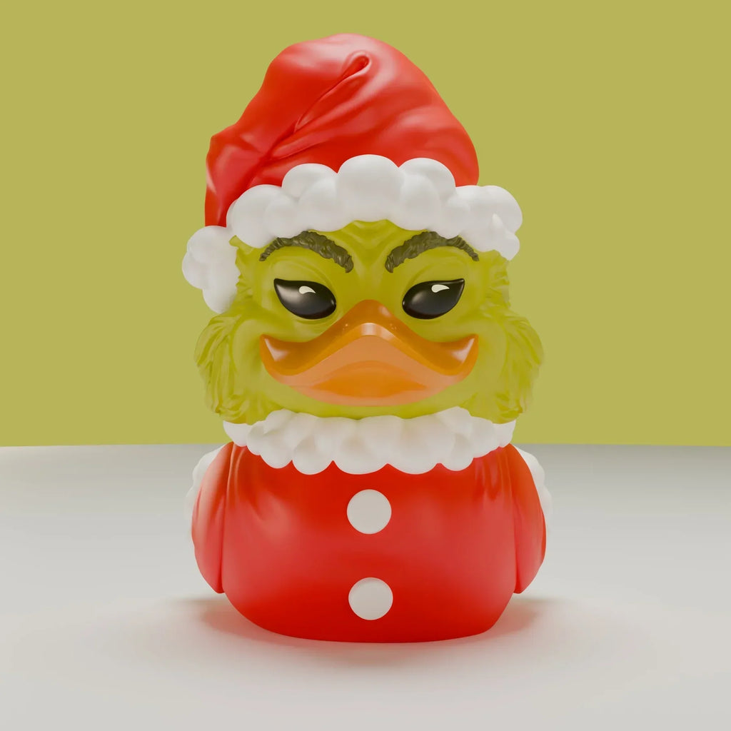 Grinch-Ente als Weihnachtsmann (Mini-Edition)