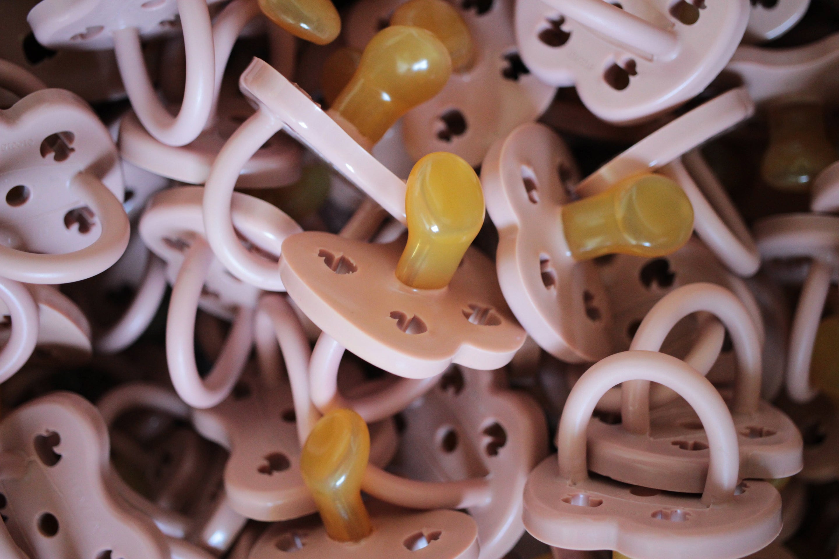 Baby Blush duck pacifier