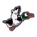 Mallard Duck Pixel Art Pin