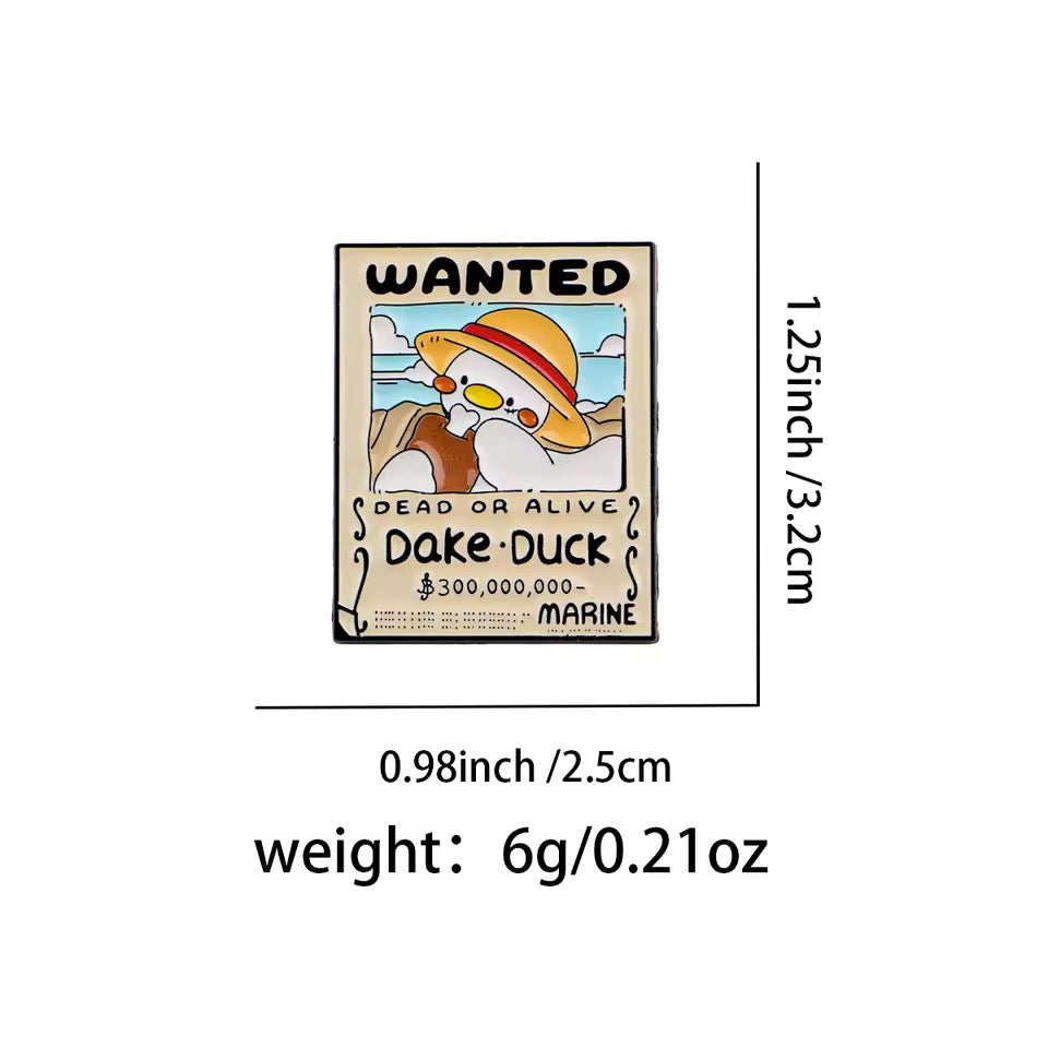 Pin’s Canard Blanc « Wanted »
