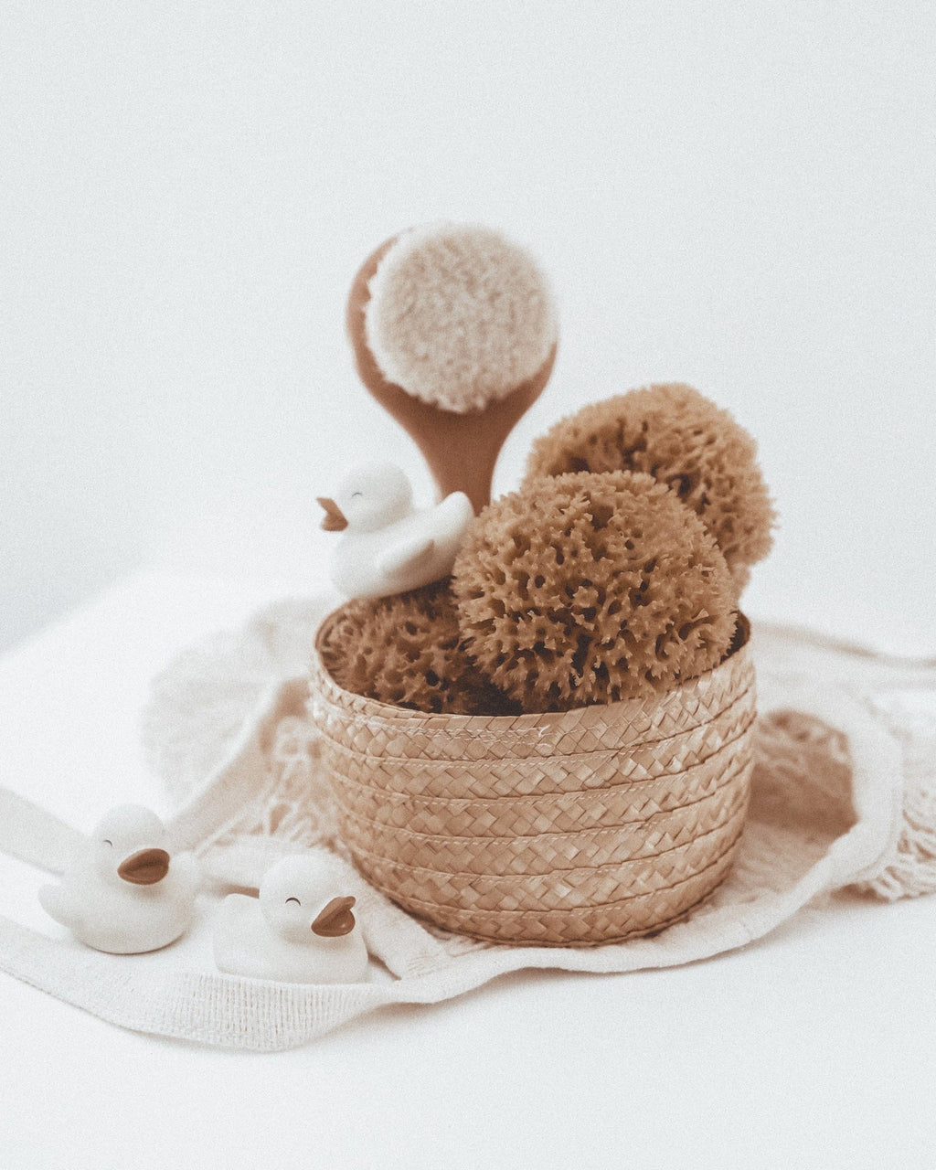 Polly & Olly - Ensemble de bain naturel - Canard