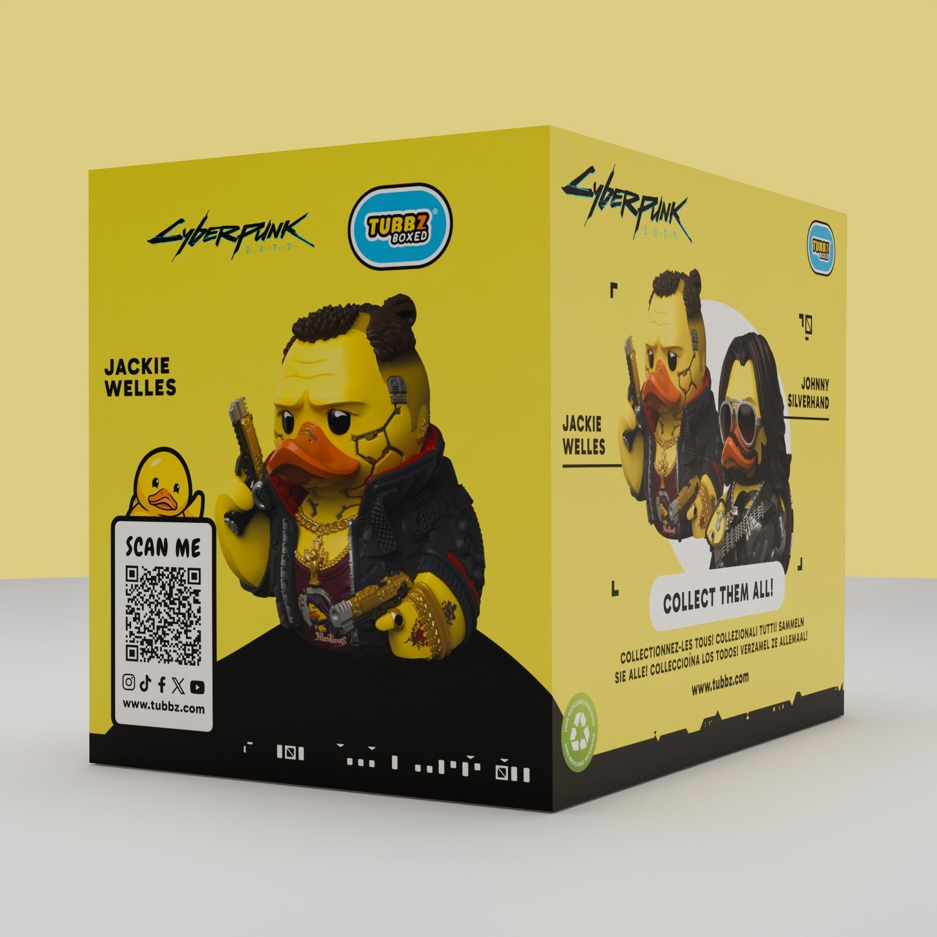 Canard Cyberpunk: Jackie Welles TUBBZ (Boxed Edition) - vue 3