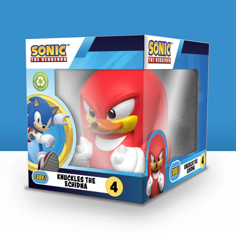 official sonic the hedgehog knuckles tubbz boxed edition
