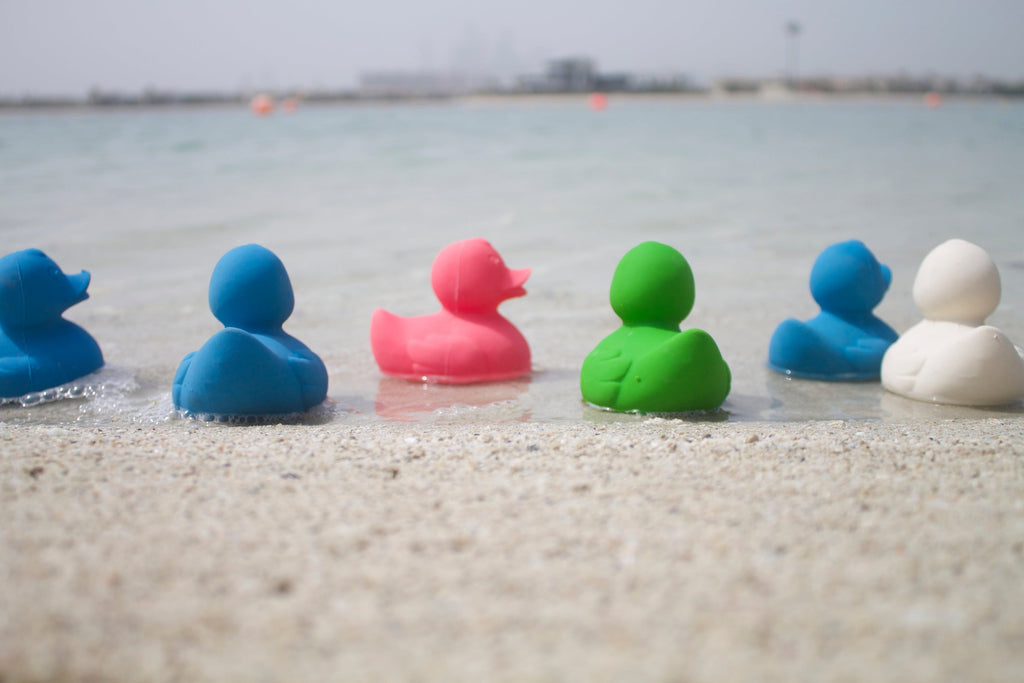 Elvis le Canard Blanc – Jouet de bain et dentition bébé – vue produit 22