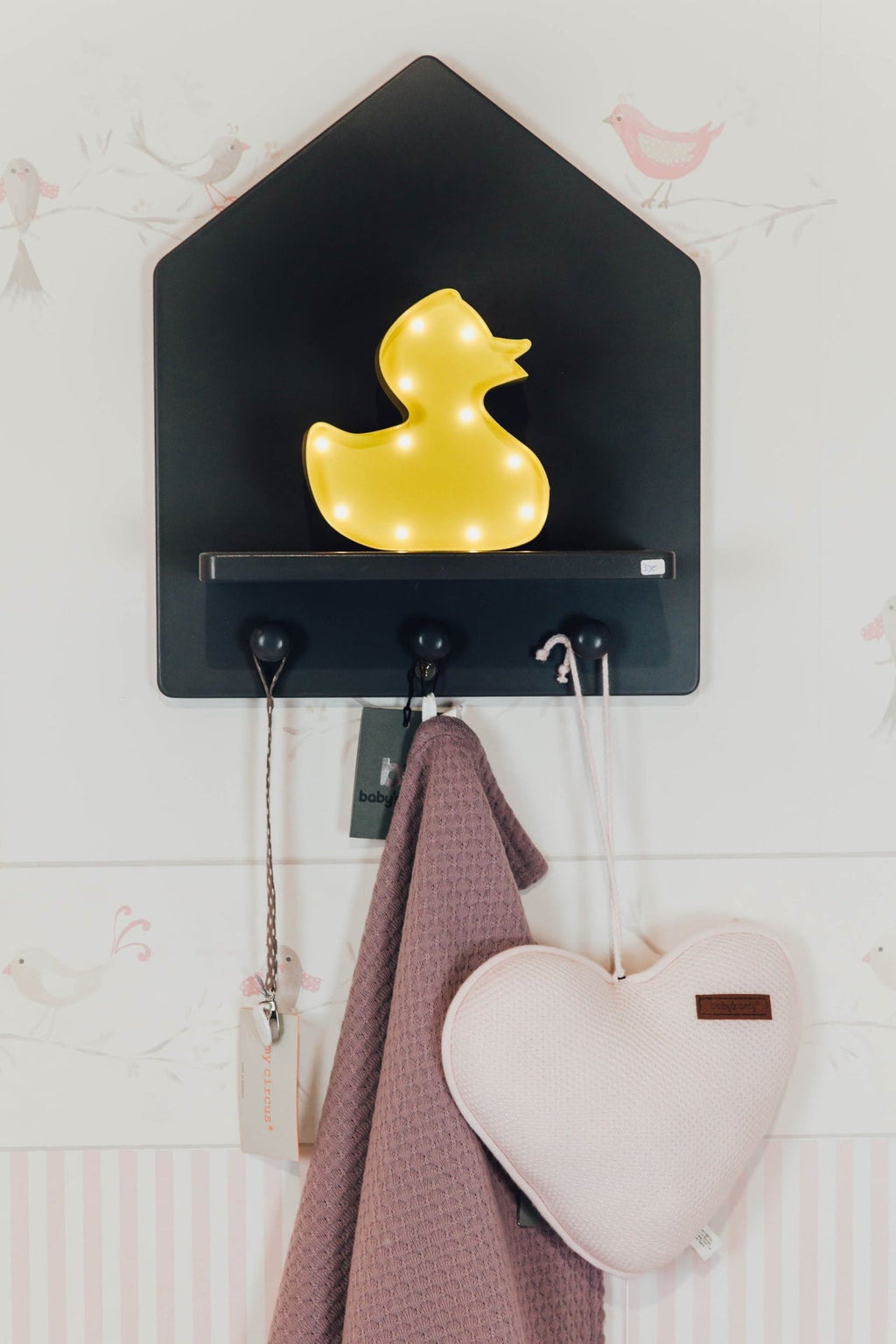 Yellow duck lamp