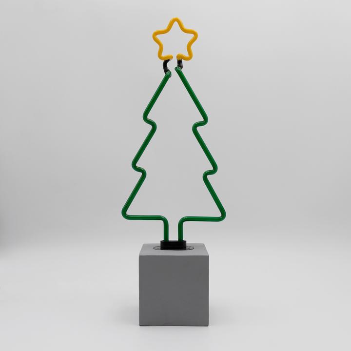Lampe Néon Sapin de Noël
