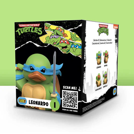 official teenage mutant ninja turtles tubbz boxed edition