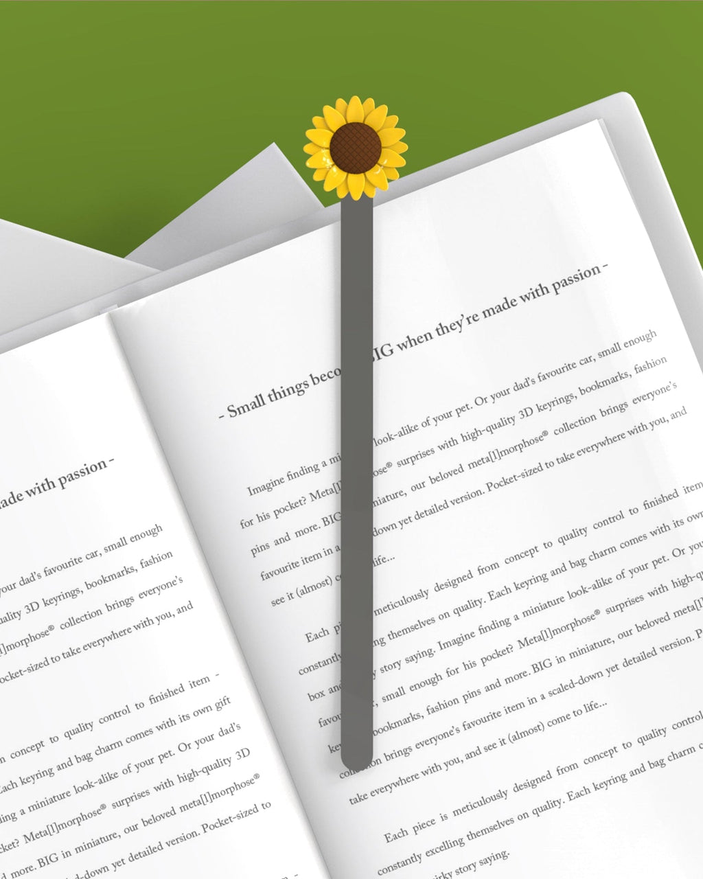 Marque Page Tournesol