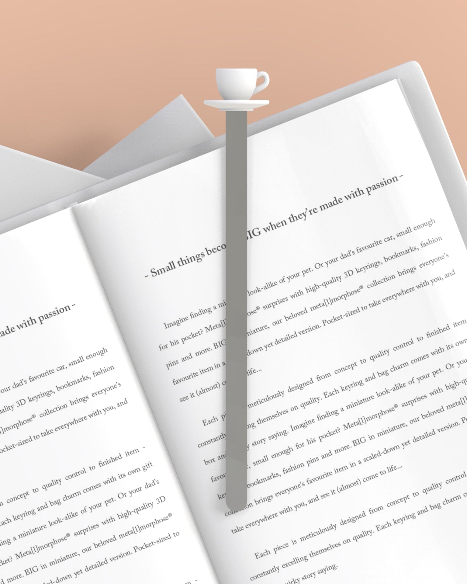 Marque Page Boisson Chaude