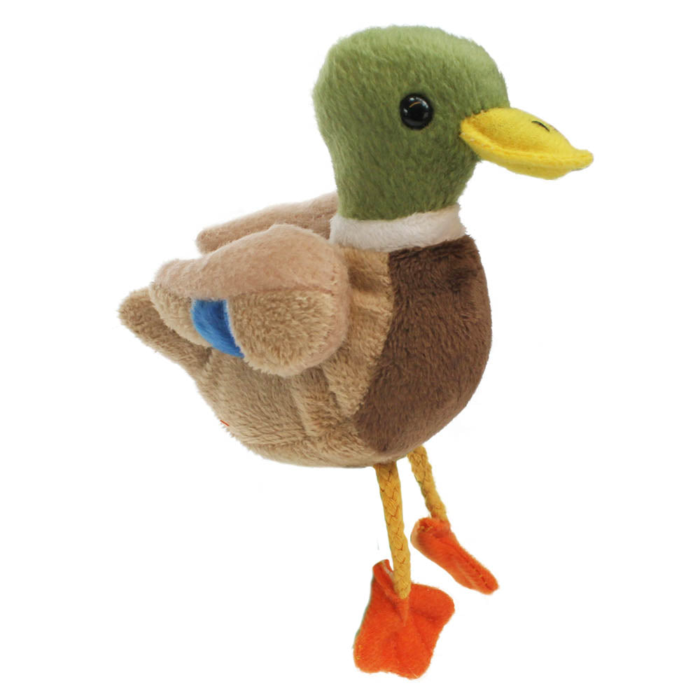 Marionnette à doigts Canard colvert