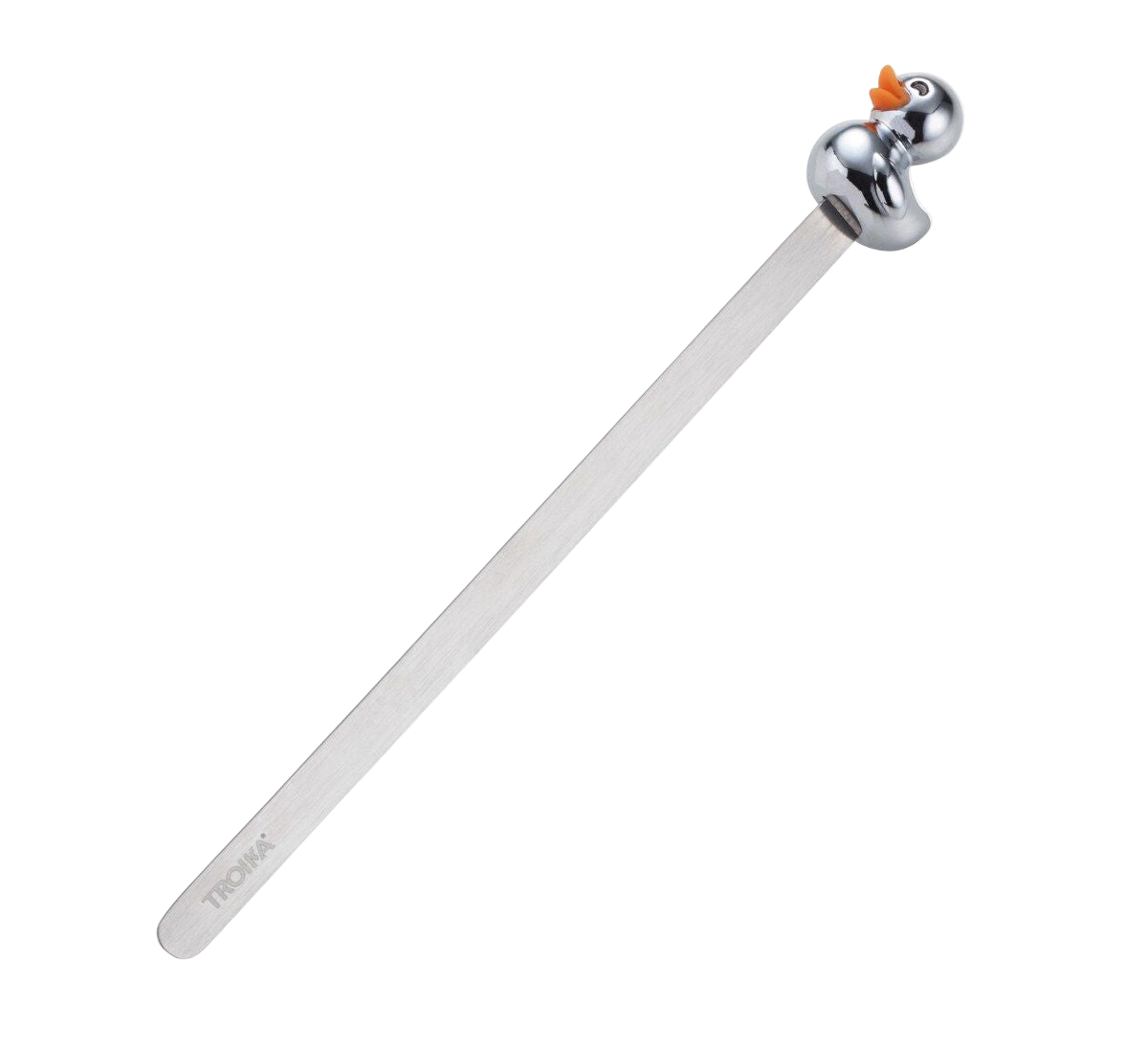 Silberne Ente Lesezeichen