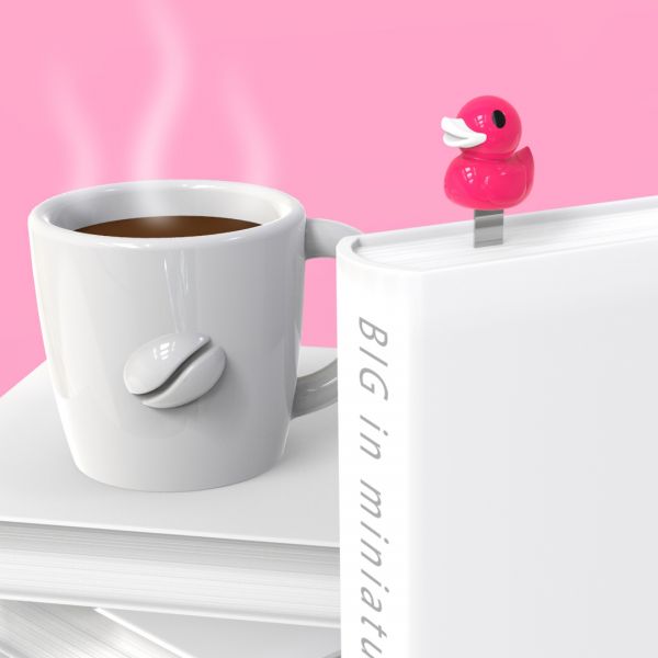 Pagina de rață roz fuchsia