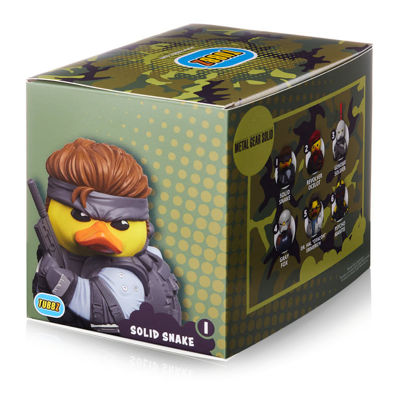 Canard Solid Snake Metal Gear Solid TUBBZ | Cosplaying Ducks Numskull