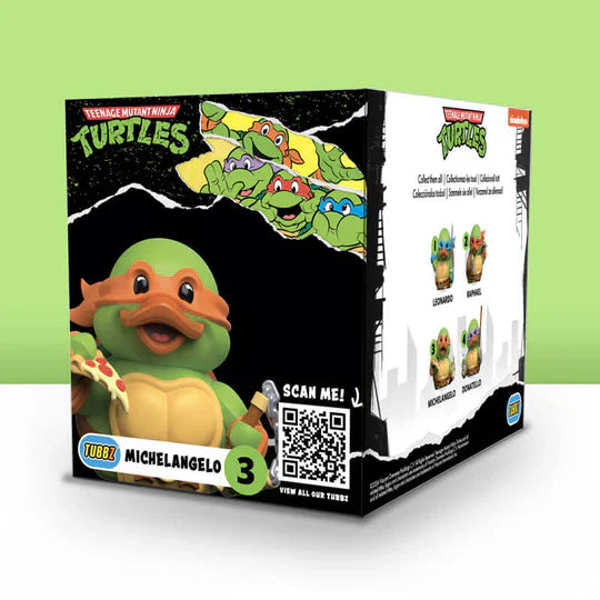 official teenage mutant ninja turtles tubbz boxed edition