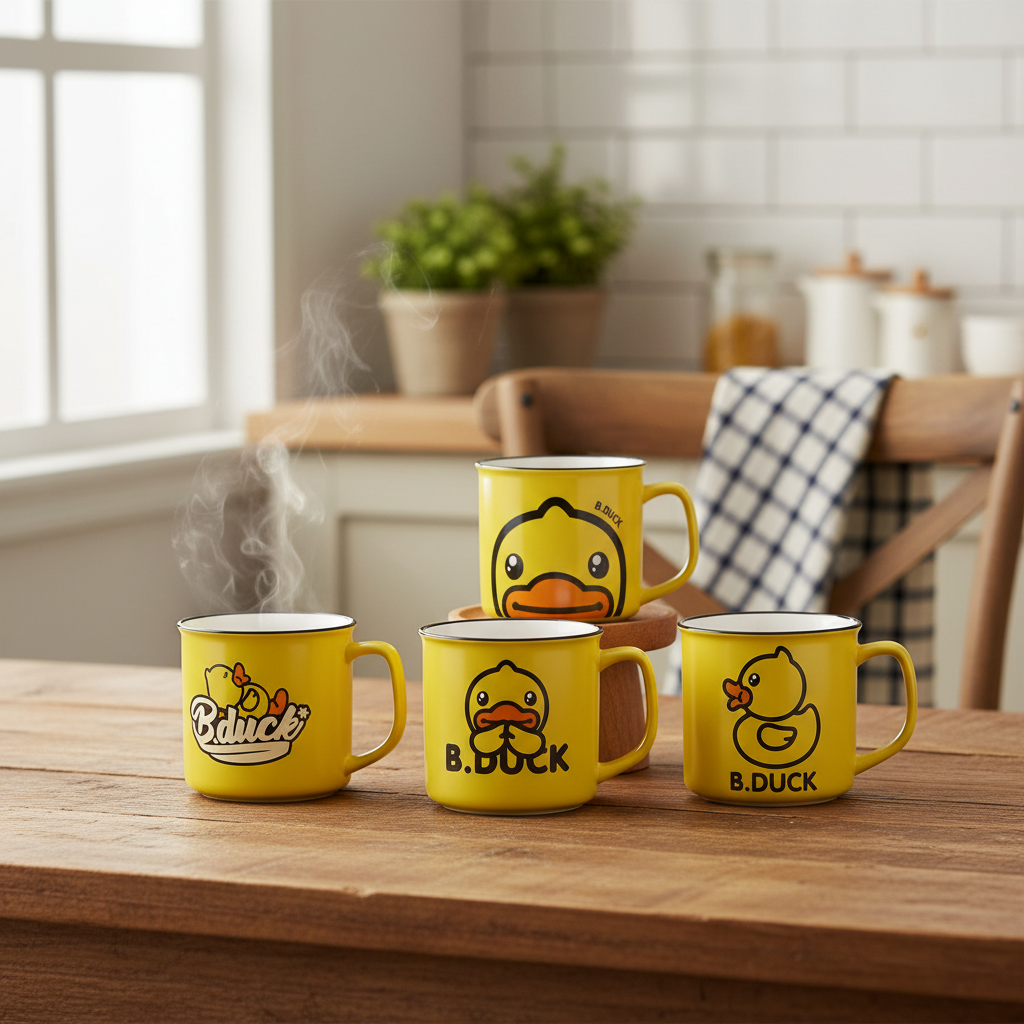 Mug Canard Jaune Endormie