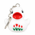 Porte-clés Canard Tulipes - Dutch Ducky