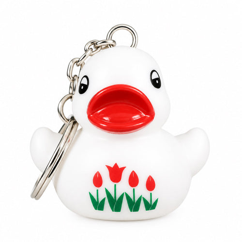Porte-clés Canard Tulipes - Dutch Ducky