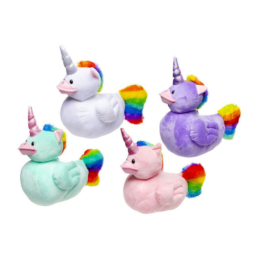 Unicorn duck plush