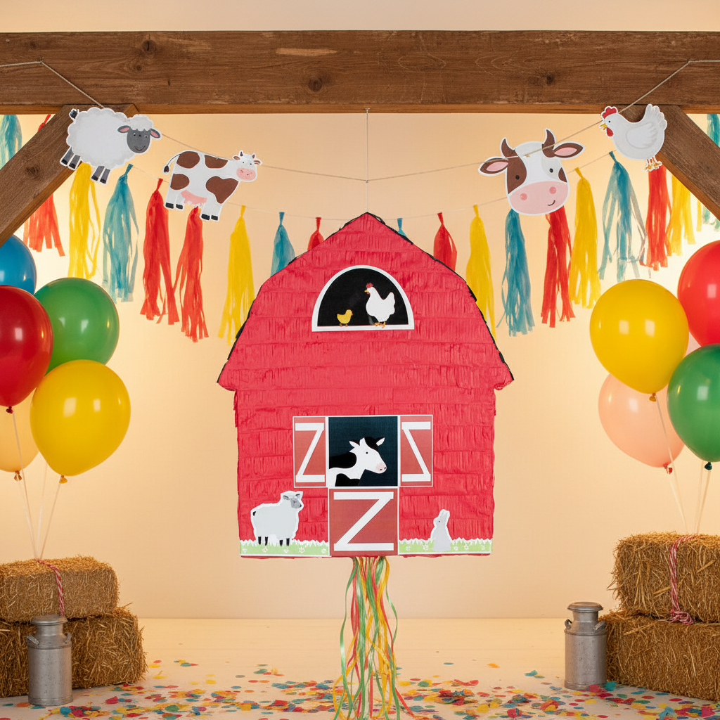 Bauernhof-Piñata