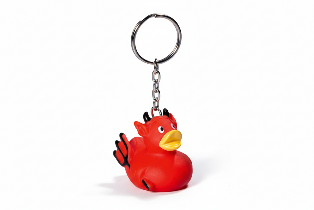 Keychain Duck Devil
