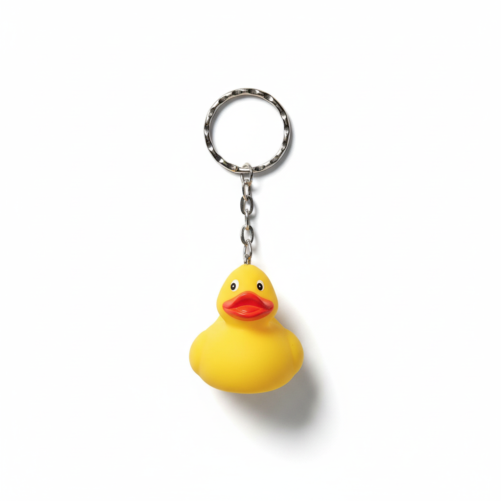 Keychain Bath Duck.