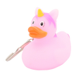 Pink Unicorn Duck Nøglering