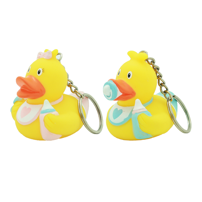 Porte-clés Canard Bébé Fille et Garçon Lilalu - composants du bundle