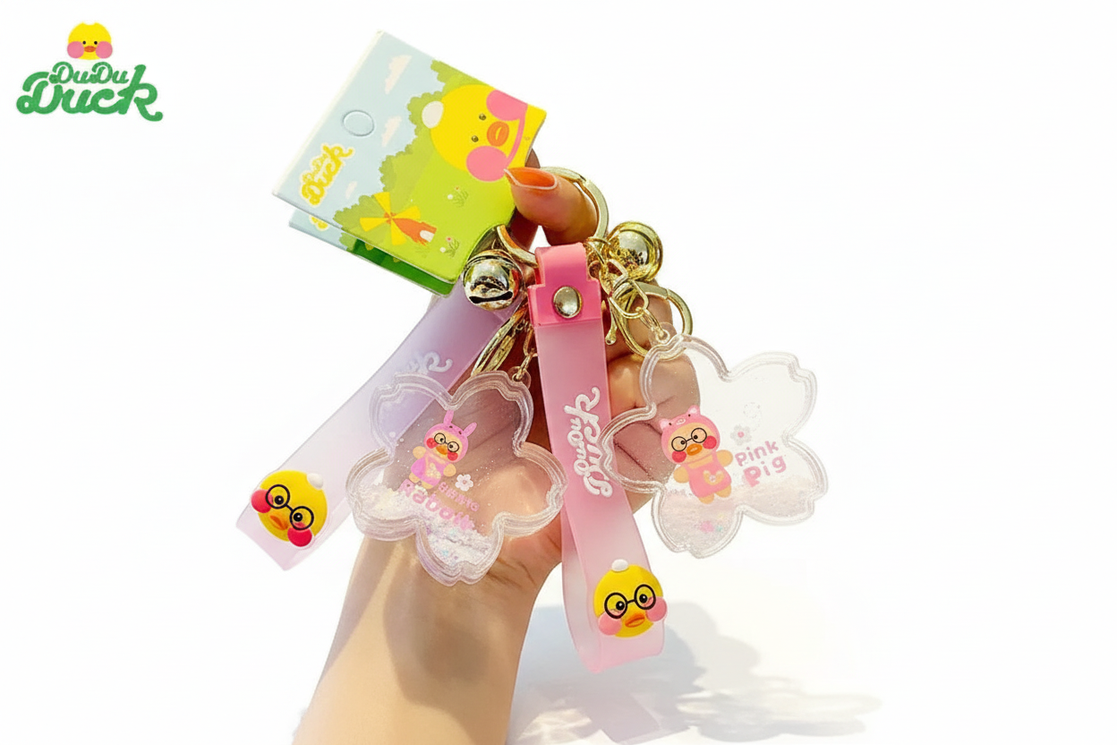 Rabbit duck key door bottles