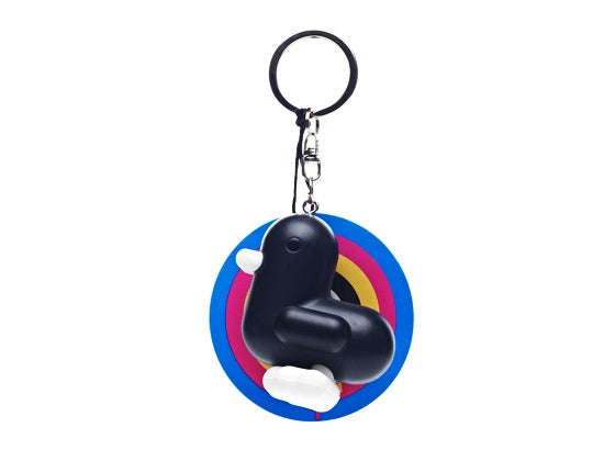 Camyk black duck keychain