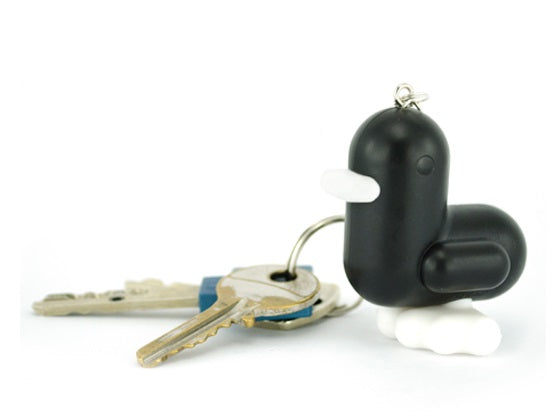 Camyk black duck keychain