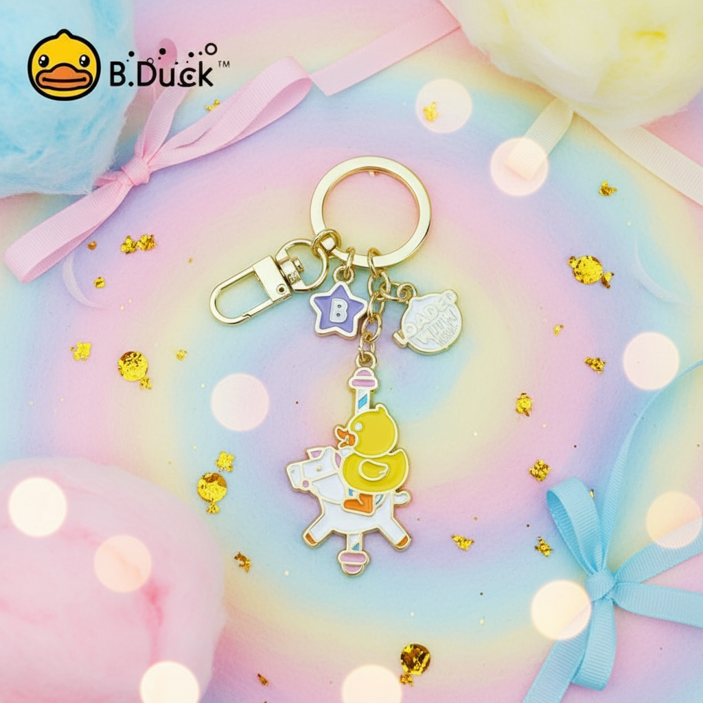 Carusel Duck Keychain.