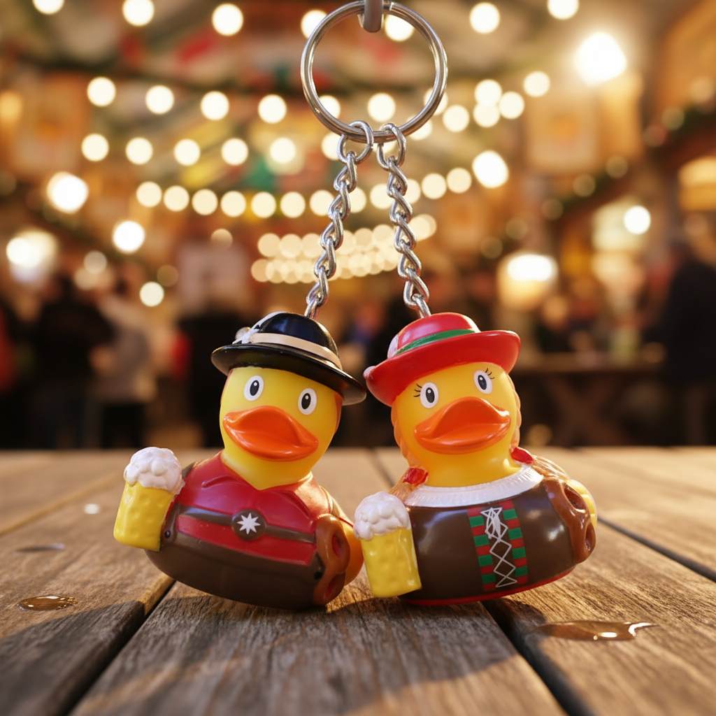 Keychain Duck Bavarian