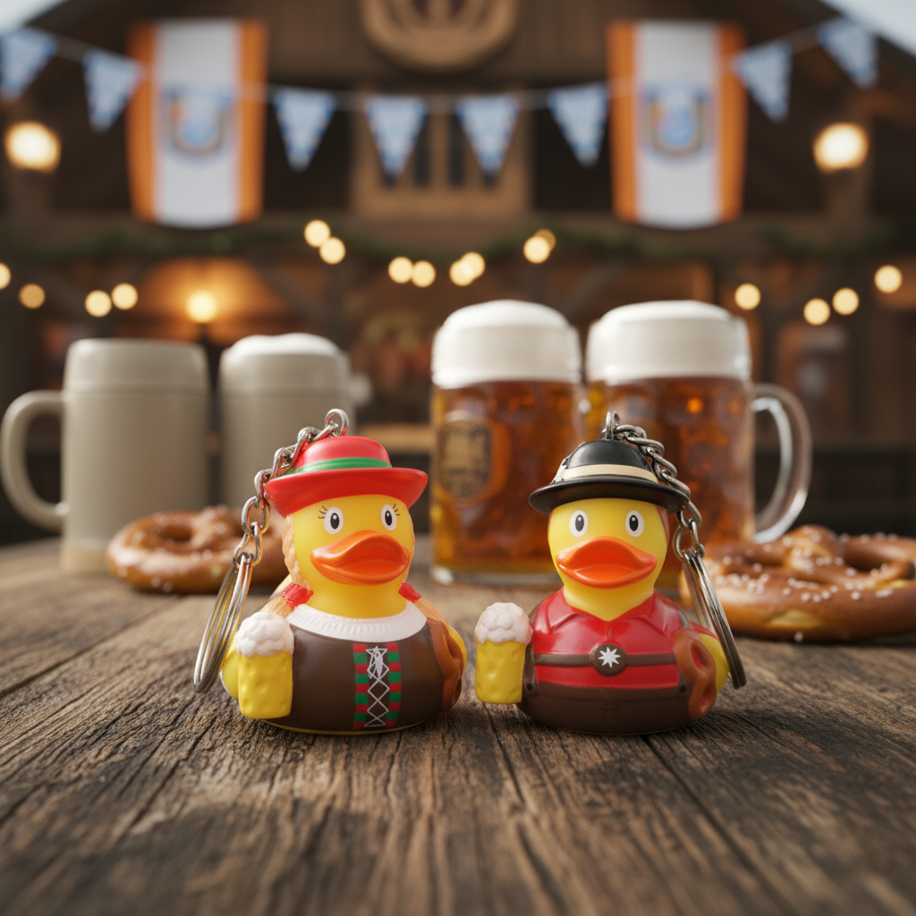 Keychain Duck Bavarian