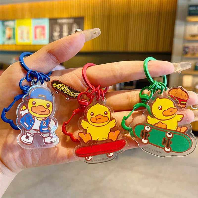 porte-cles-canard-skateboard-b-duck