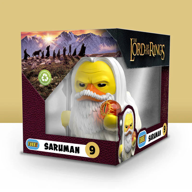 official lord of the rings saruman tubbz boxed edition