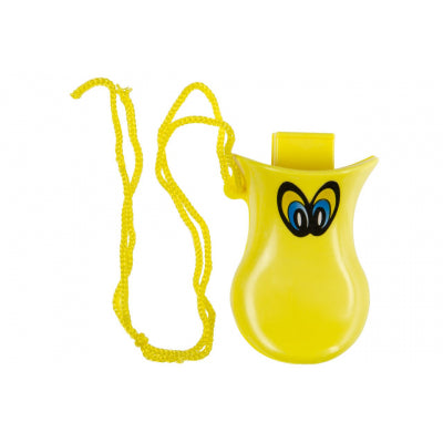 Yellow duck whistle